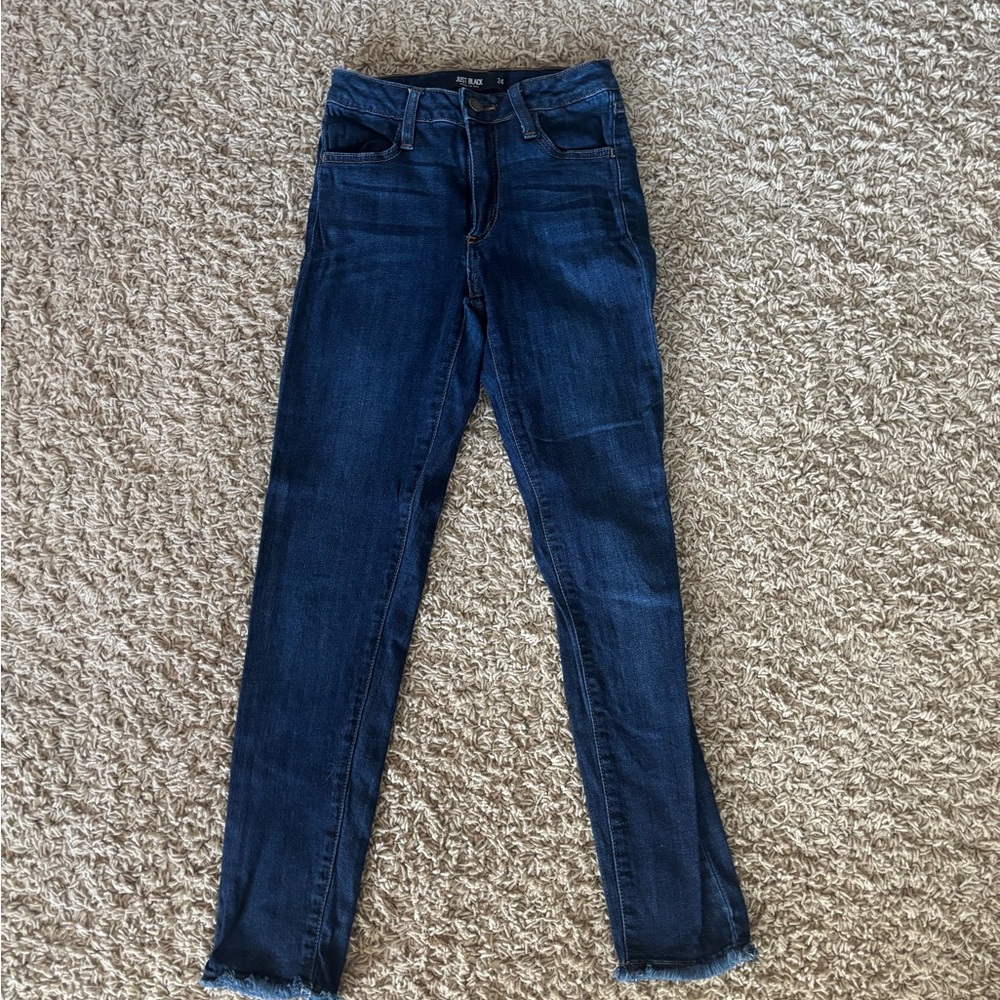 Just Black Dark Blue Skinny Jeans